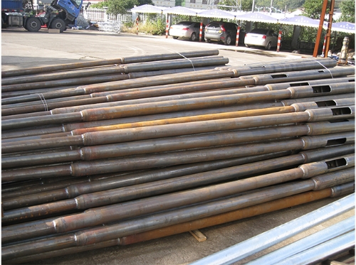 Swaged poles